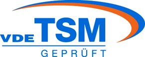 Gütesiegel - VDE TSM Geprüft Gütesiegel - VDE TSM Geprüft