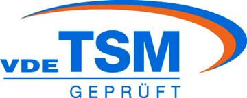 Gütesiegel - VDE TSM Geprüft Gütesiegel - VDE TSM Geprüft