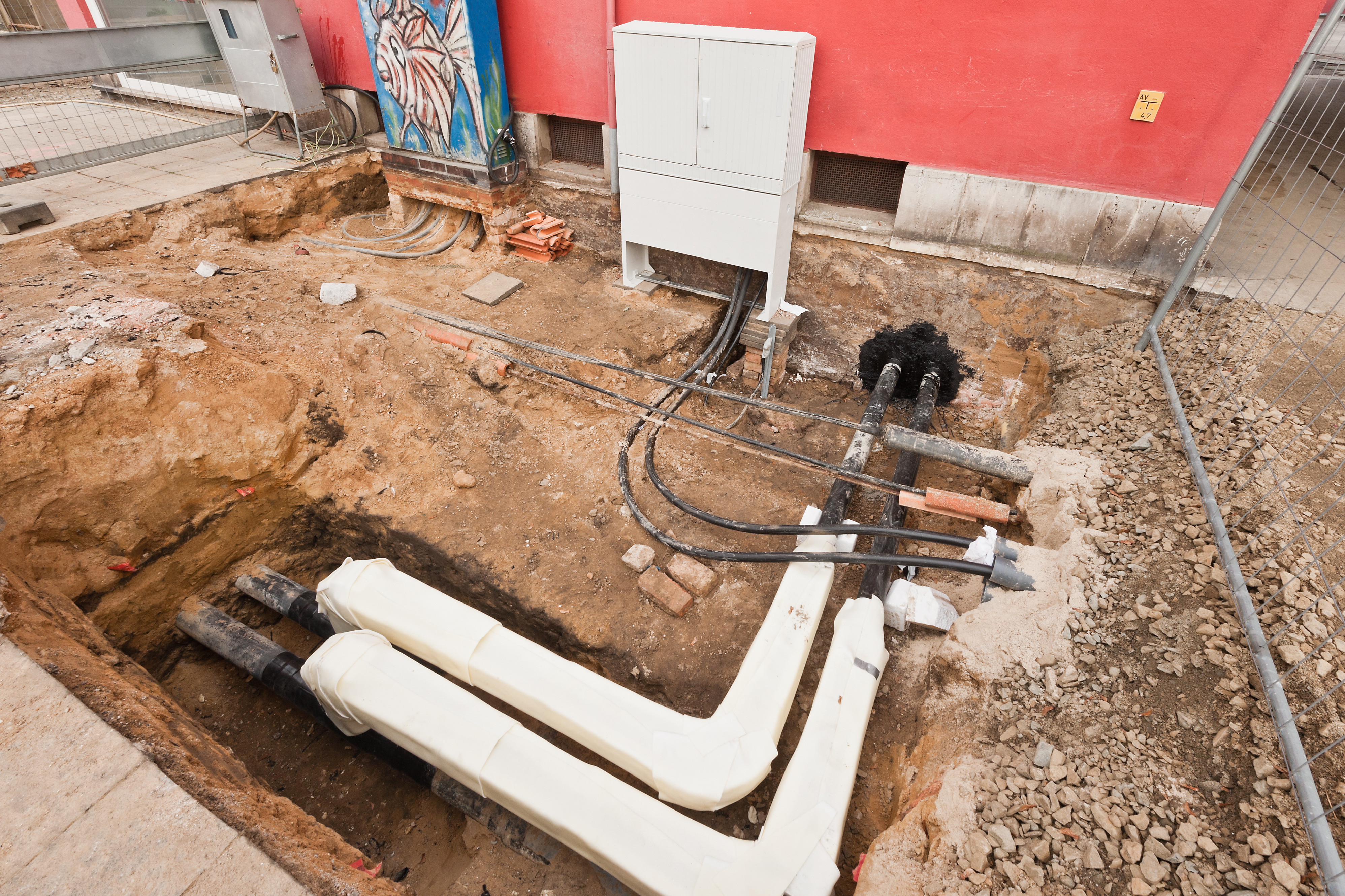 Hauseinführung_Kabelgraben